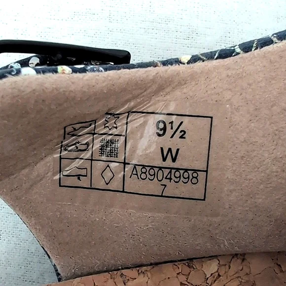 SAS Womens 9.5 Relaxed Heel Strap Sandal Blue Leather Casual Summer Vacation - Picture 7 of 8